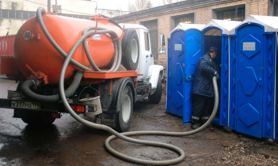 Услуги по откачке туалетов и биотуалетов в Самаре